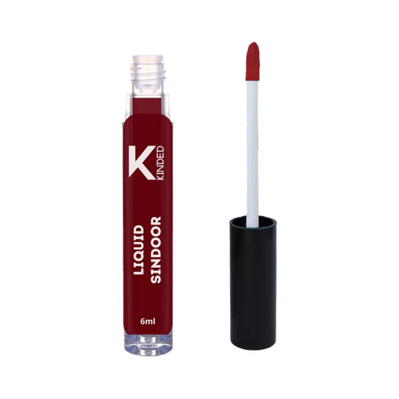 KINDED Liquid Sindoor - 01 Maroon - 30 ml