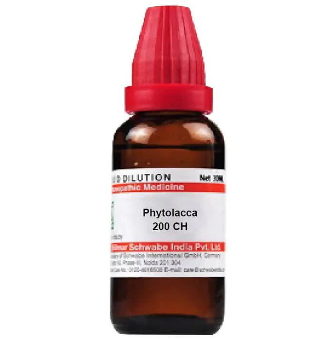 Dr. Willmar Schwabe India Phytolacca Dilution -30 ml