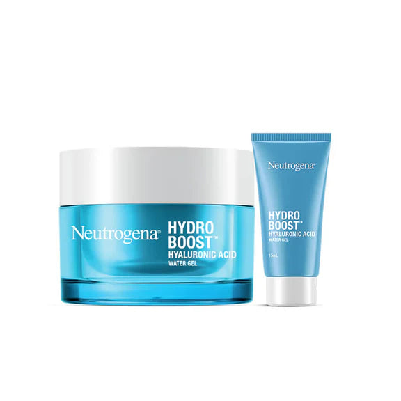 Neutrogena Summer Hydrating Gel Home + Travel Combo With Hyaluronic Acid For 72 Hours Hydration - combo