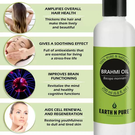 Earth N Pure Brahmi Oil - 30 ml