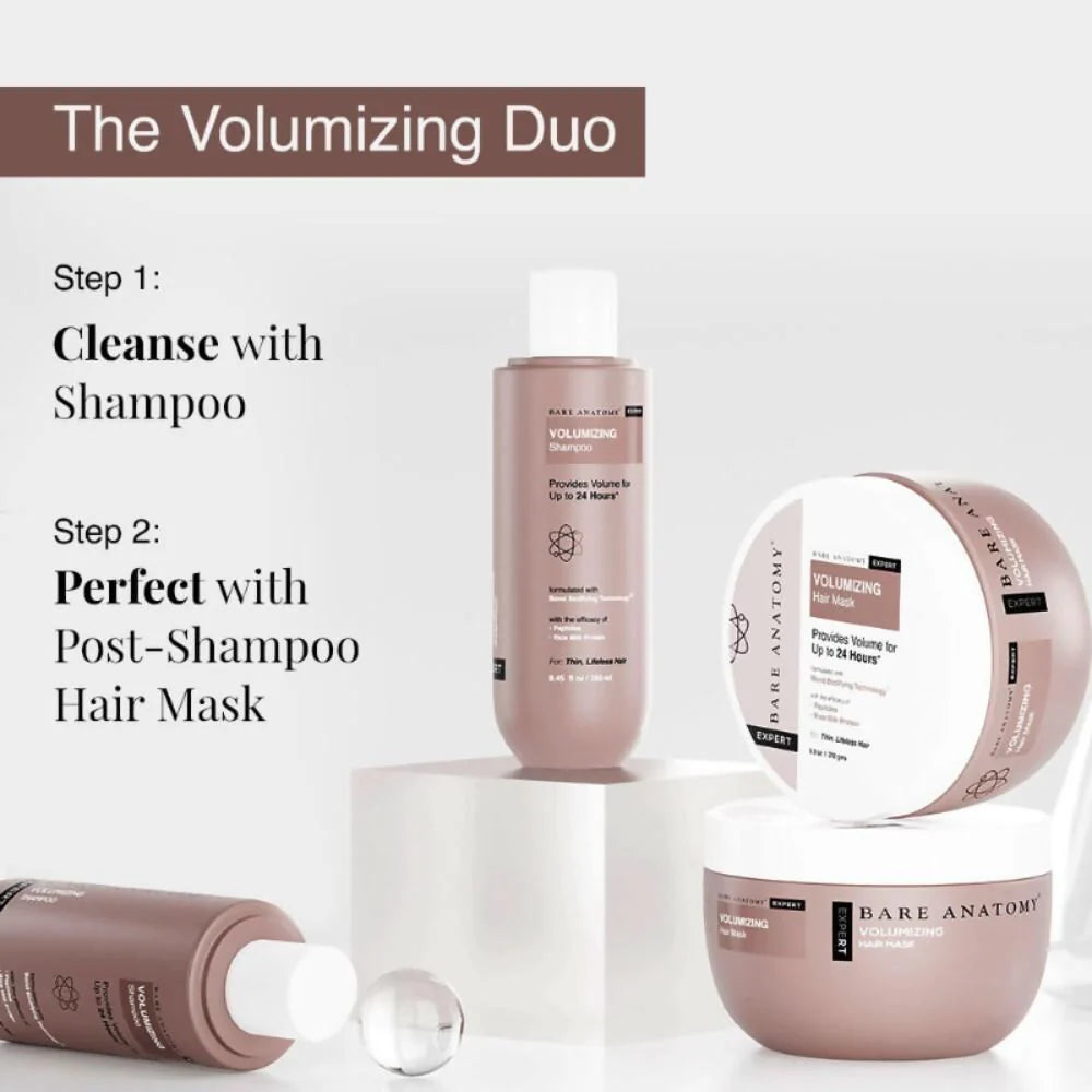 Bare Anatomy Expert Volumizing Shampoo & Hair Mask Kit