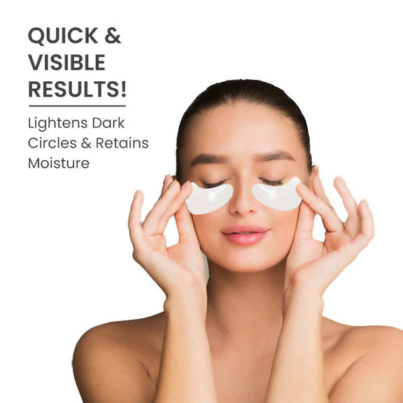 Professional O3+ Hydro Peptide Hydrogel Eye Patch Mask With Collagen & Hyaluronic Acid For Dark Circles - 1 pair