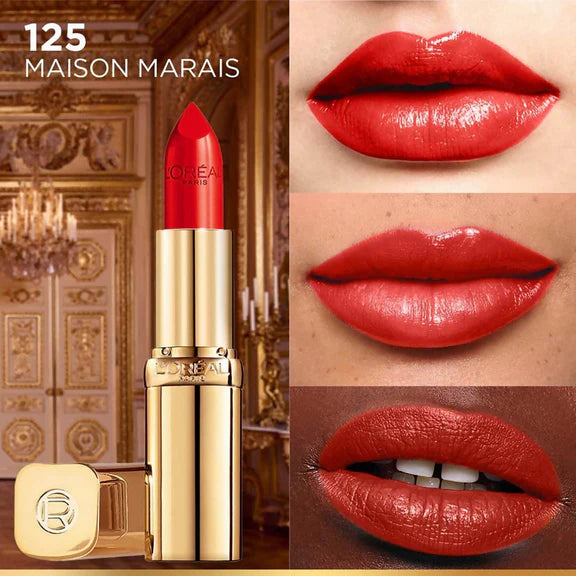 L'Oreal Paris Color Riche Satin Lipstick - 125 Maison Marais - 4.3 gm