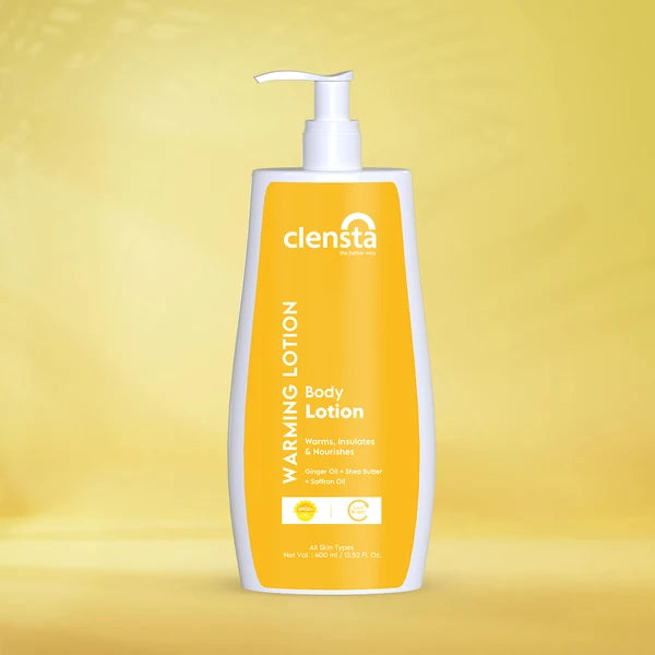 Warming Body Lotion With Ginger Oil, Shea Butter 400 ml
