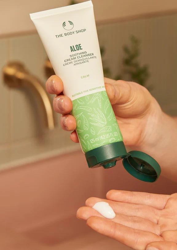 The Body Shop Aloe Soothing Cream Cleanser - 125 ml