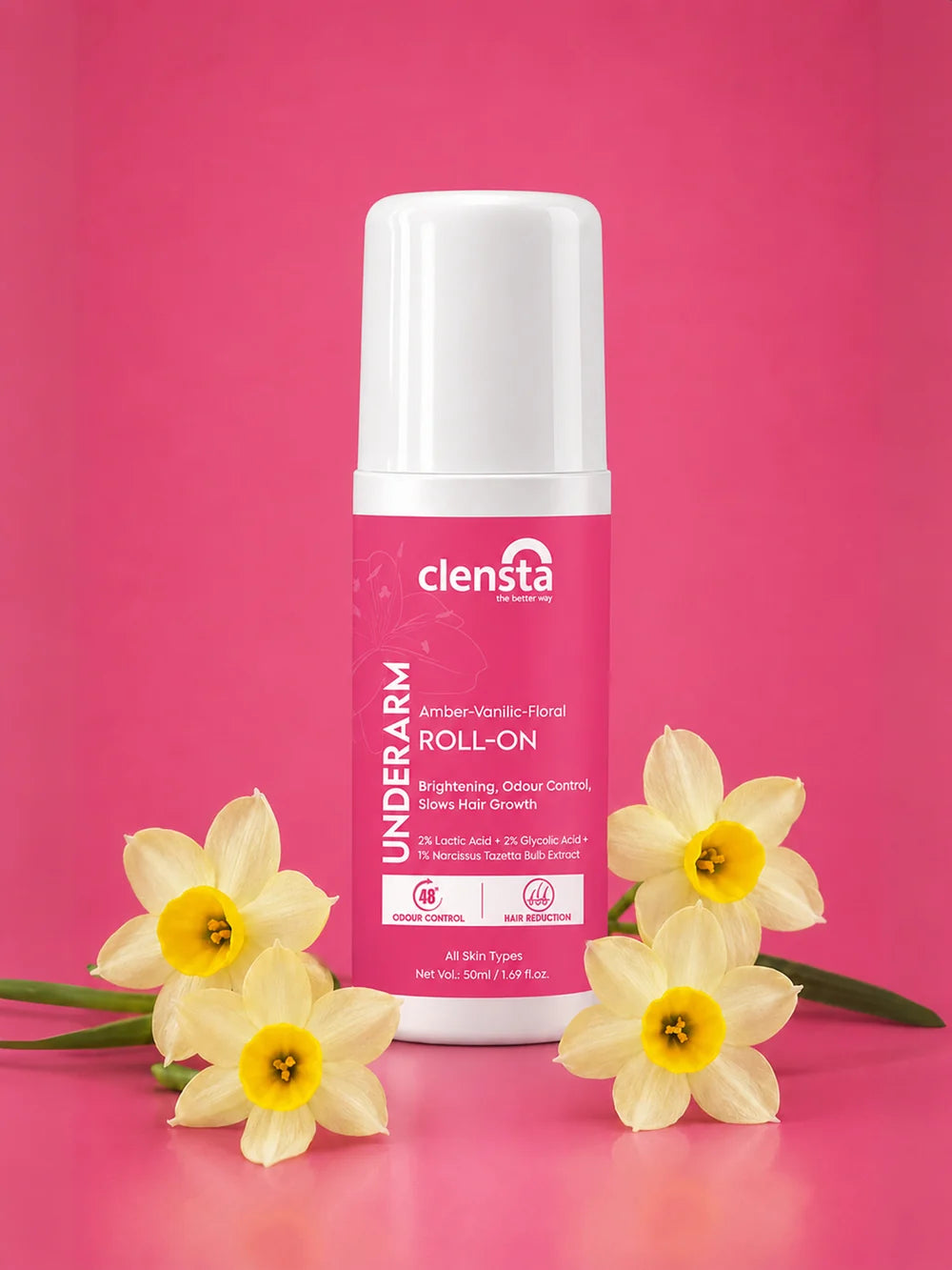 Underarm Roll-On Vanilla Floral
