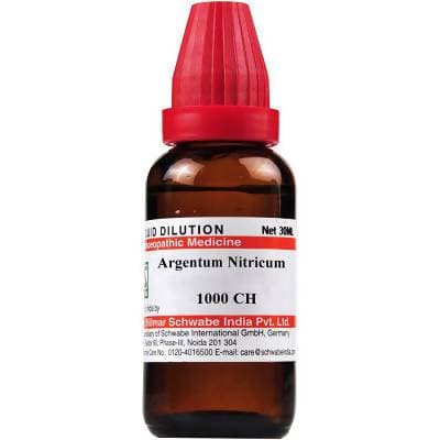 Dr. Willmar Schwabe India Argentum Nitricum Dilution -6 CH