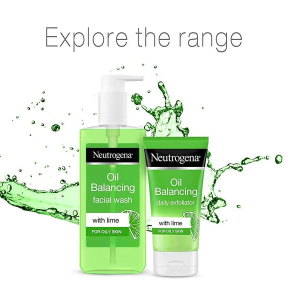 Neutrogena Oil Balancing Facial Wash with Pump - 200 ml