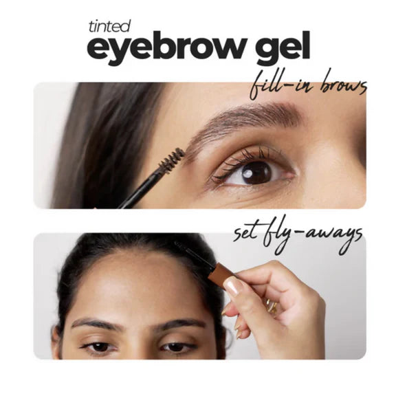Ruby's Organics Tinted Eyebrow Gel - Dark Brown - 6 ml