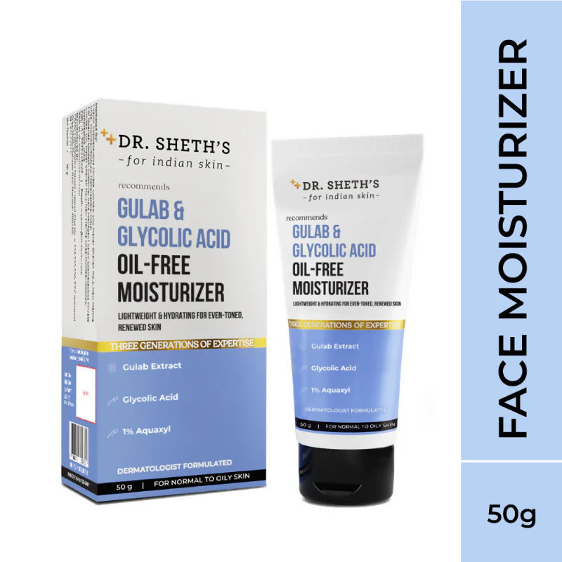Dr. Sheth's Gulab & Glycolic Acid Oil-Free Moisturizer