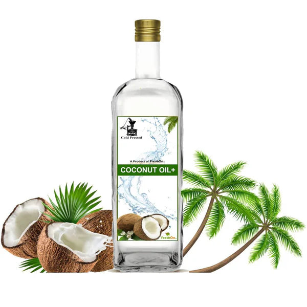 FreshOn Coconut Oil + Cold Pressed - 750 ml