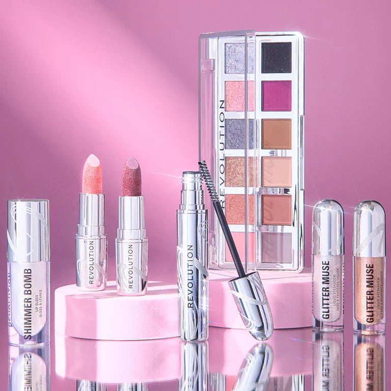 Makeup Revolution Metallic Muse Shimmer Bomb Lip Gloss - 4.5 ml