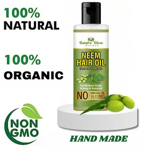 Nature Glow Herbal Neem Hair Oil - 200 ml