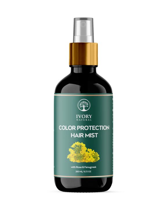 Ivory Natural Color Protection Hair Mist - Locks In Vibrant Hues, Adds Luminous Shine - 200 ml