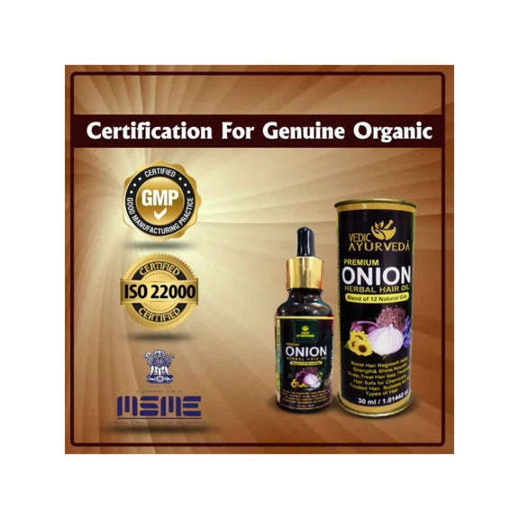 VedicAyurveda Onion Hair Oil for hair - 30 ml