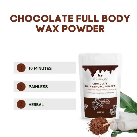 The Wellness Shop Chocolate Hair Removal Powder - 100 gm
