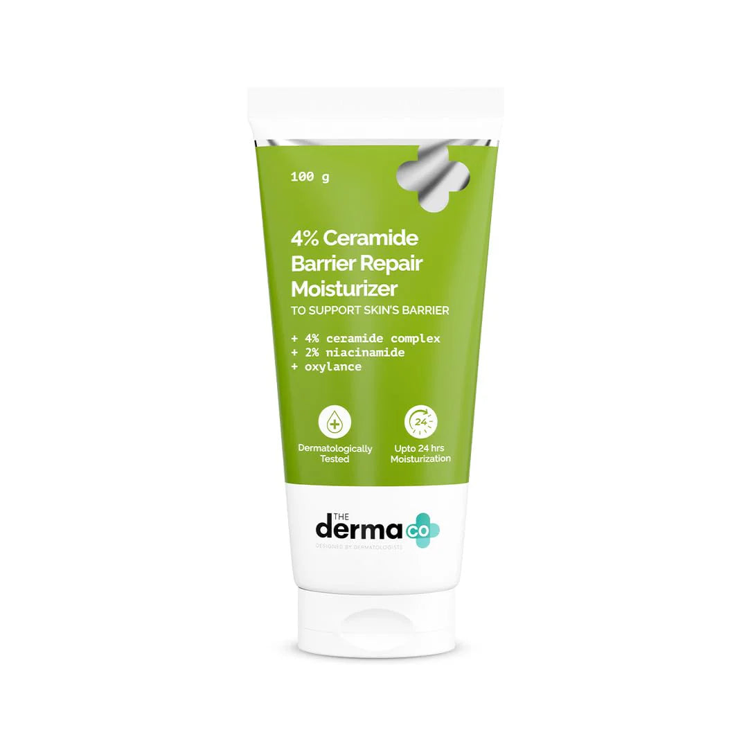 The Derma Co 4% Ceramide Barrier Repair Moisturizer - 50 gm