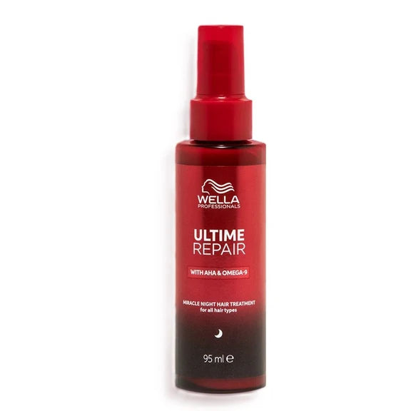 Wella Professionals Ultime Repair Shampoo, Night & Day Hair Serum Combo - combo