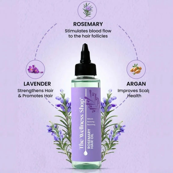 The Wellness Shop Rosemary Hair Oil - 100 ml