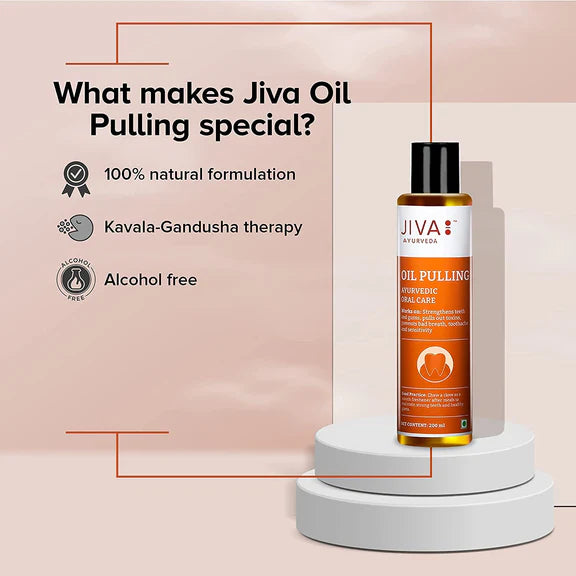 Jiva Ayurveda Oil Pulling | Oral Care