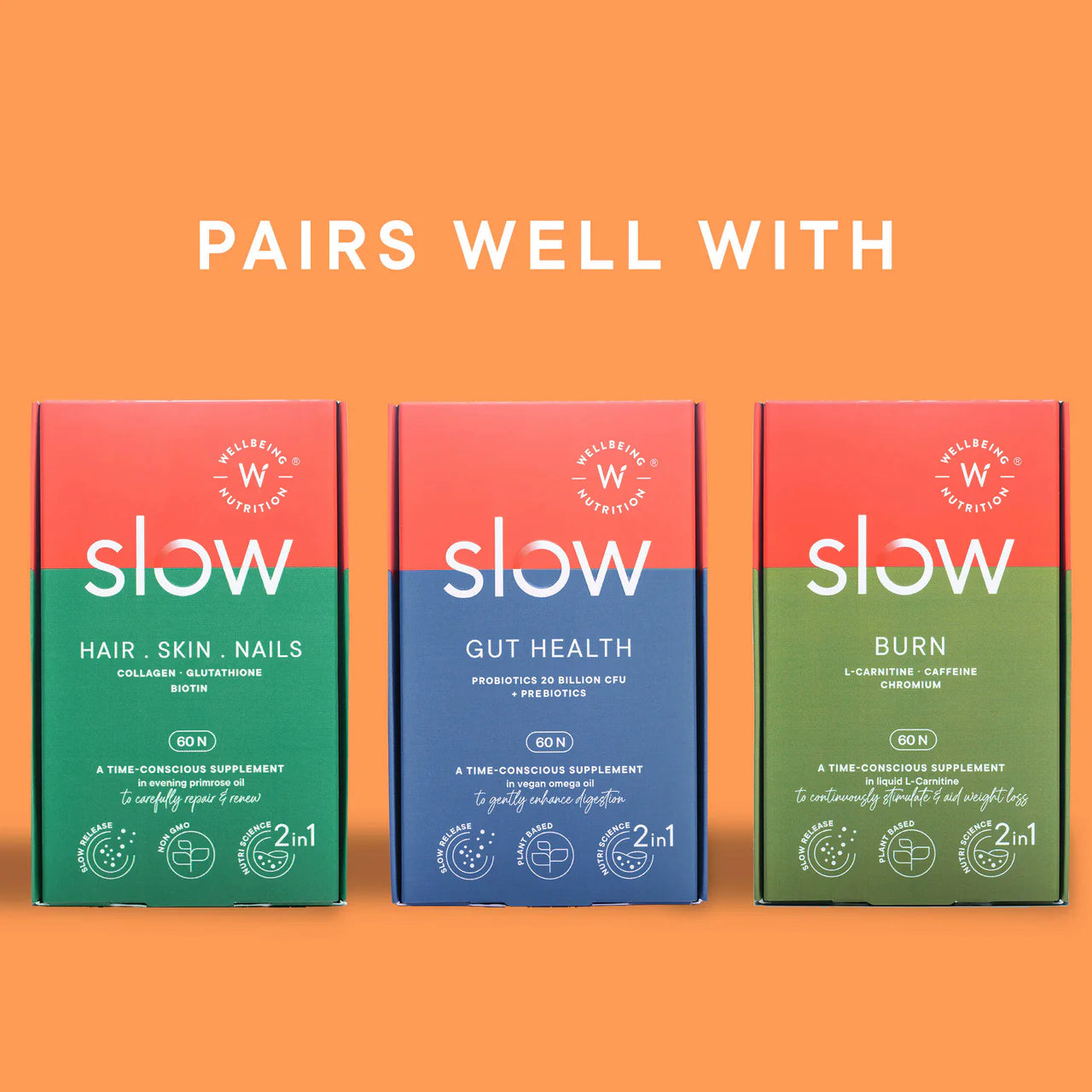 Wellbeing Nutrition Slow Multi + Omega for Her Capsules
