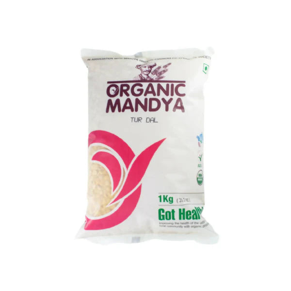 Organic Mandya Tur Dal - 1 kg