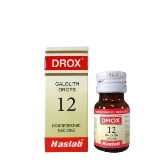 Haslab Homeopathy Drox 12 Galolith Drops -