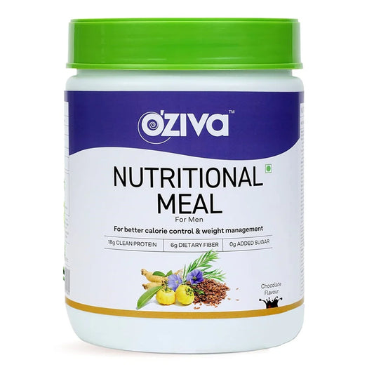 OZiva Nutritional Meal For Men -16 Servings- 500 gm