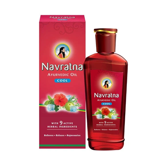 Navratna Ayurvedic Cool Hair Oil - 90 ml