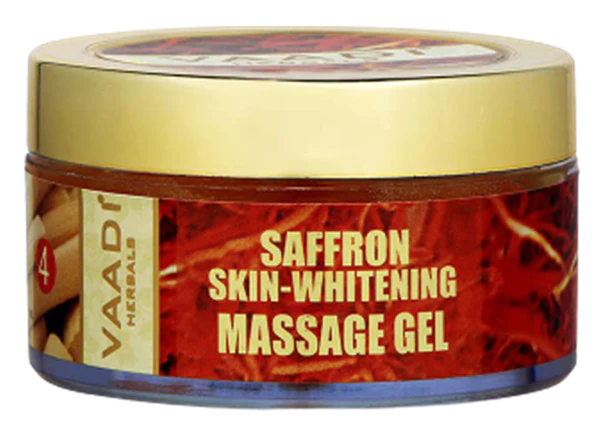 Vaadi Herbals Saffron Skin Whitening Massage Gel - 50 gm