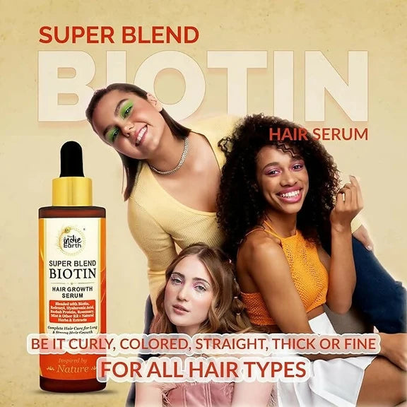 The Indie Earth The Indie Earth Rosemary Mint Biotin Hair Serum - 60 ml