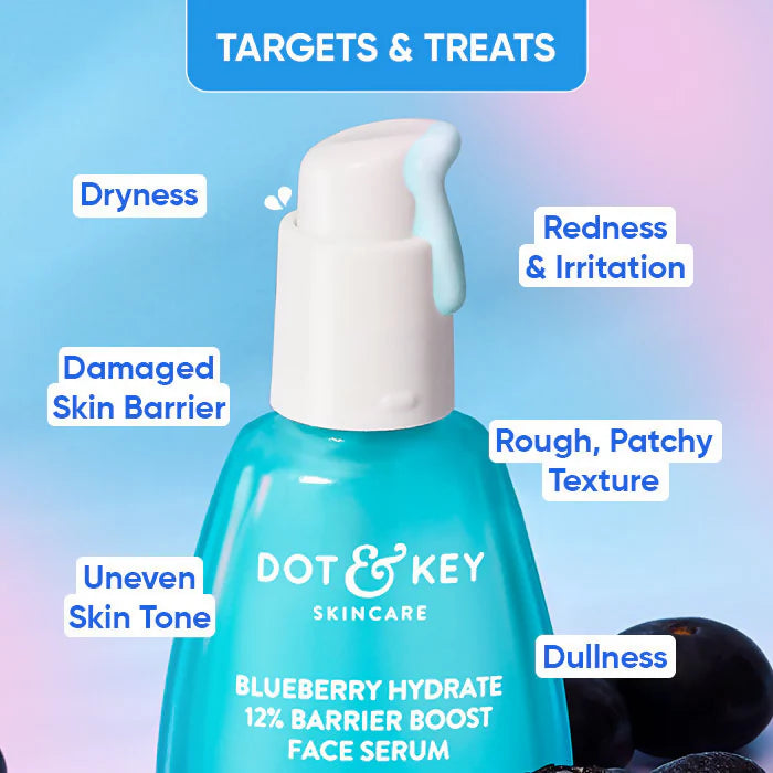 Dot & Key Blueberry Hydrate 12% Barrier Boost Face Serum - 20 ml