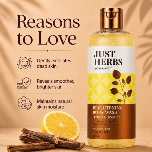 Vitamin C Brightening Body Wash with Lime and Liquorice
