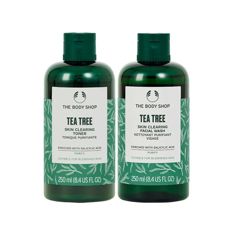 The Body Shop Tea Tree Facial Wash & Toner Combo -combo