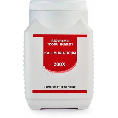 Bakson's Homeopathy Kali Muriaticum Biochemic Tablets -3X