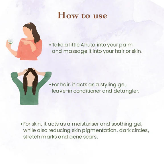 The Secret Hair Care Ahuta Absolute Aloevera Gel - 100 ml