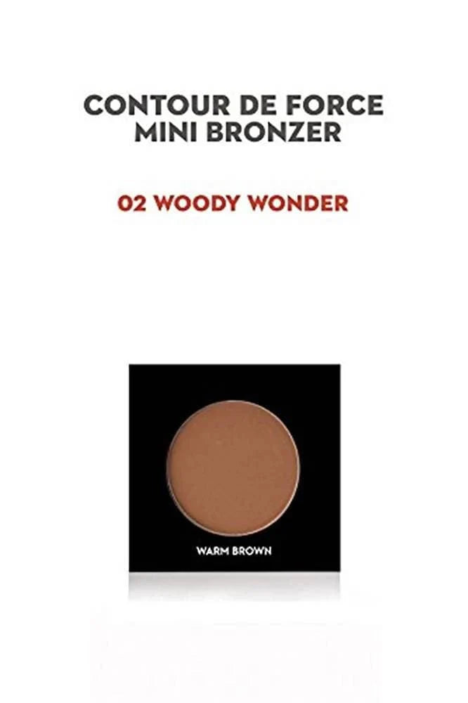 Sugar Cosmetics Contour De Force Mini Bronzer - 02 Woody Wonder - 4 g