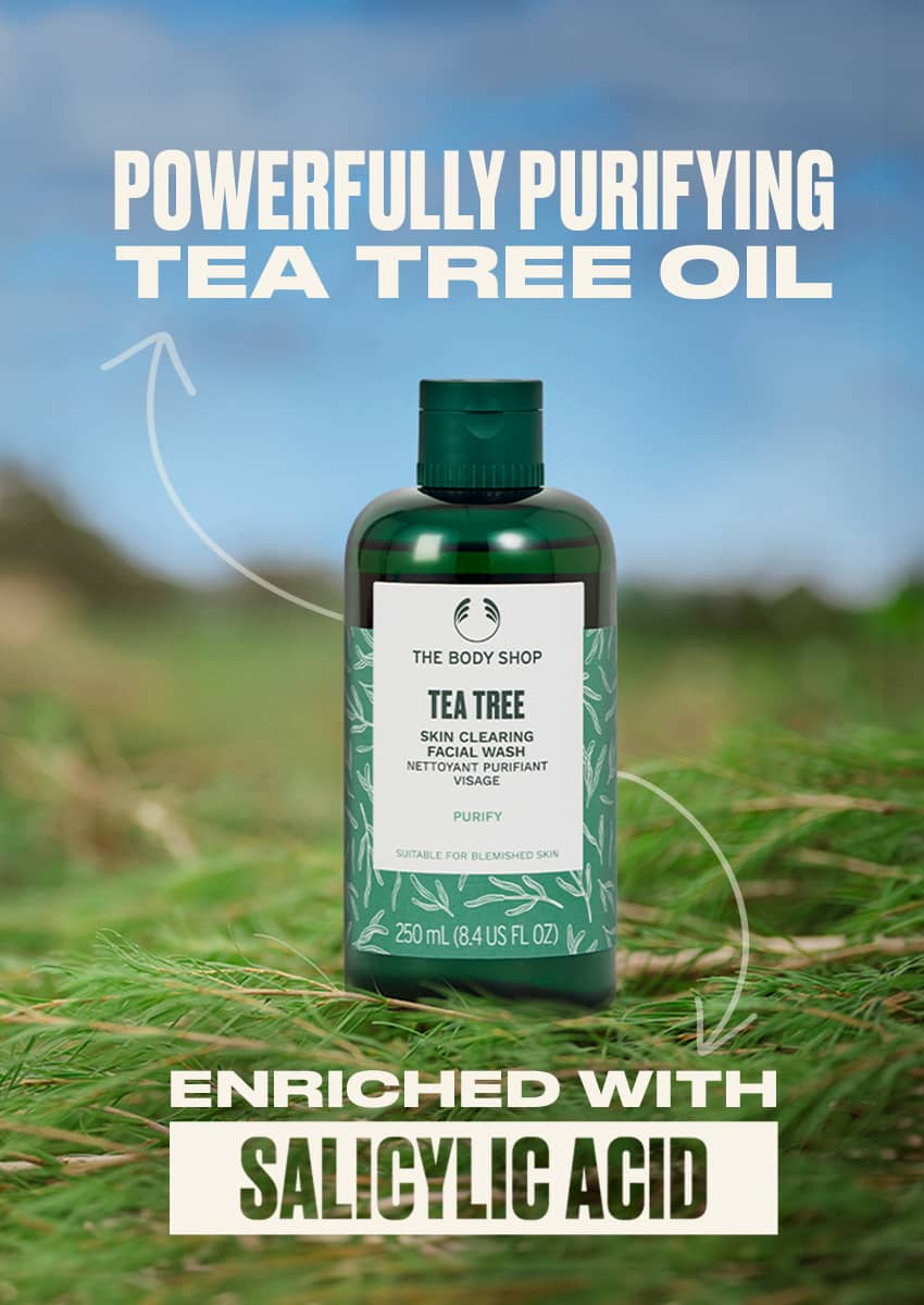 The Body Shop Tea Tree Skin Clearing Facial Wash -