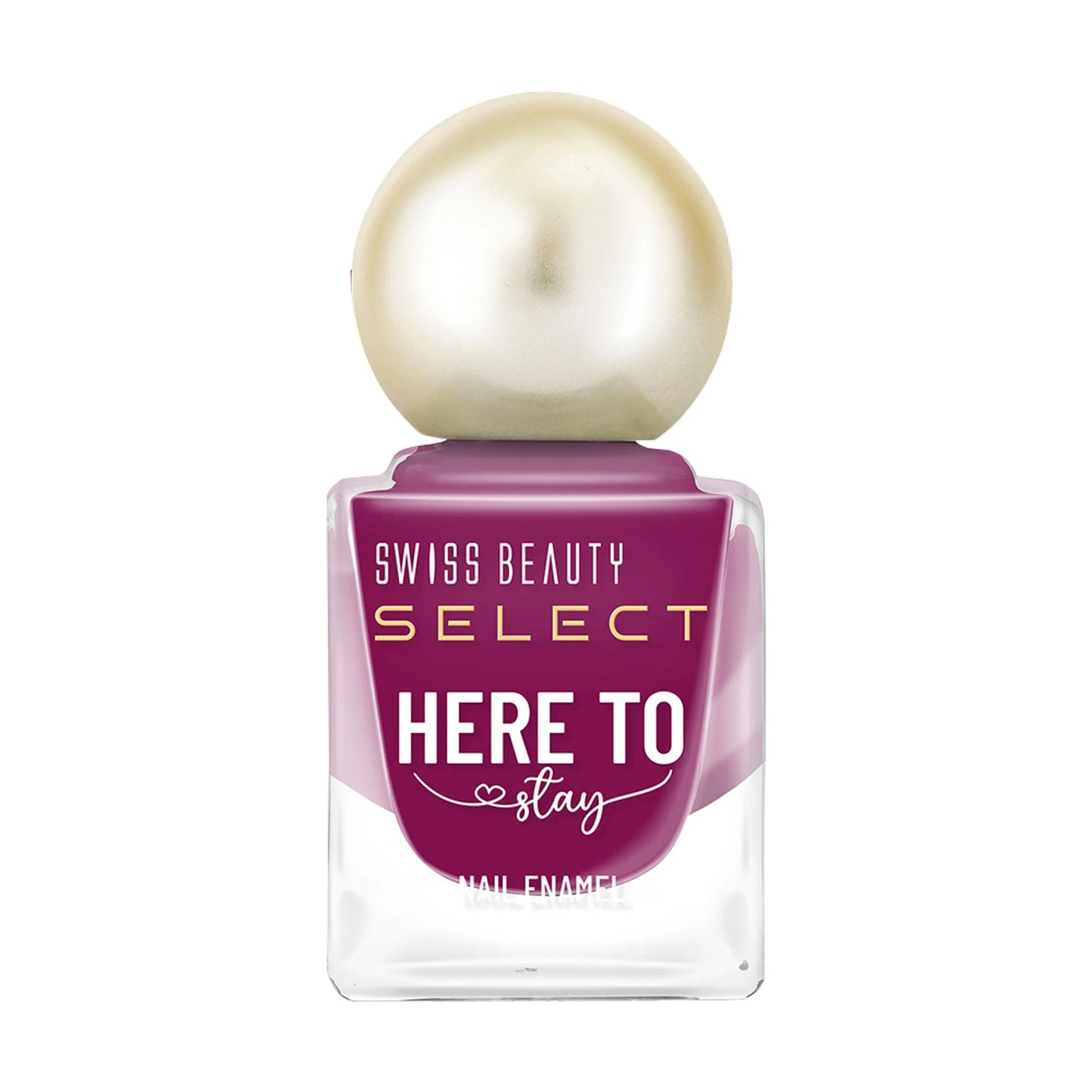 Swiss Beauty Select Here To Stay Nail Enamel - Thats Burgundy - 12 ml