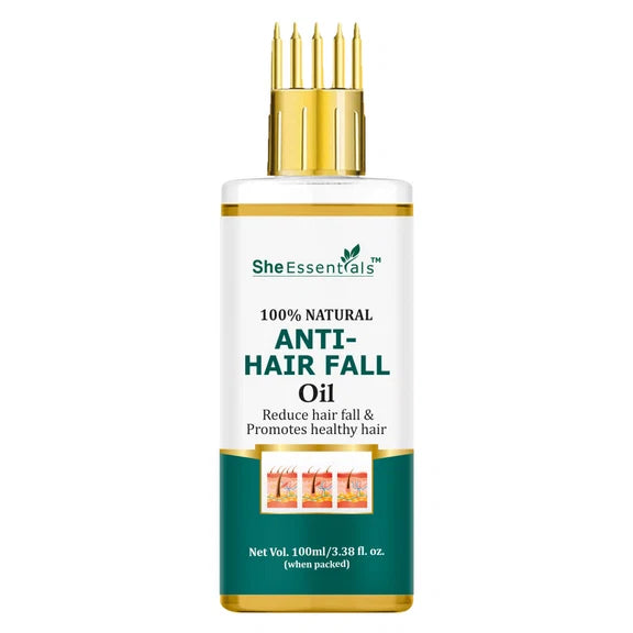 She Essentials Anti Hair Fall & Hair Growthoil For All Types Of Hair - 100 ml