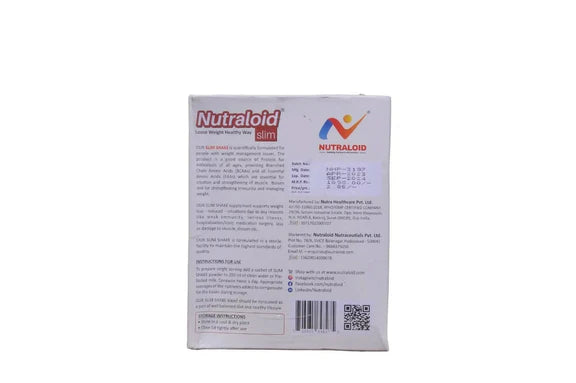 Nutraloid Slim Weight Loss Protein Powder (Vanilla Delight) - 385 gm
