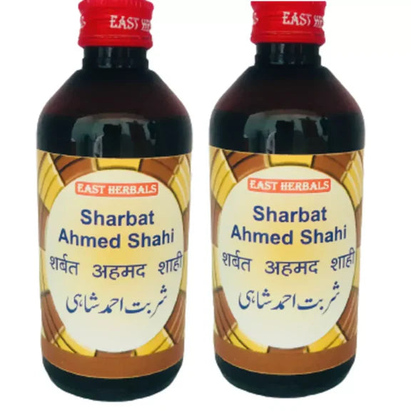 East Herbals Sharbat Ahmed Shahi - 200 ml - Pack of 2