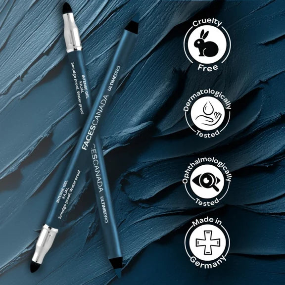 Faces Canada Intense Gel Kajal - Blue - 1.2 gm