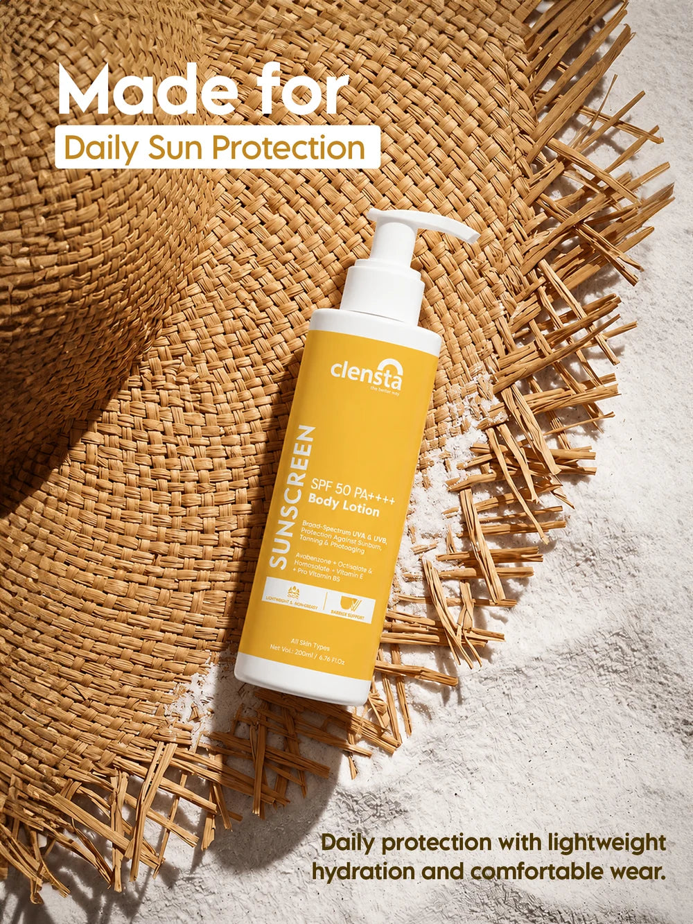 Sunscreen Body Lotion SPF 50 PA++++