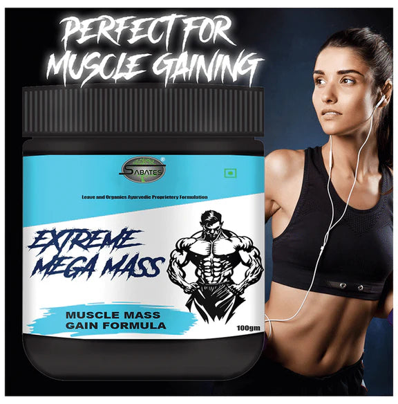 Sabates Extreme Mega Mass Powder - 100 gm