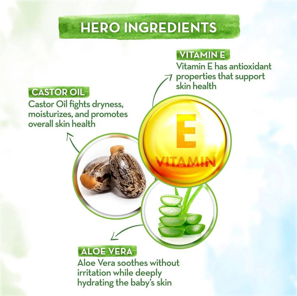 Mamaearth India's 1st Organic Bamboo Based Wipes - 72 Wipes