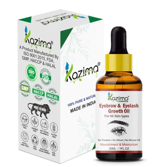 Kazima Eyebrow & Eyelash Growth Oil - 30 ml