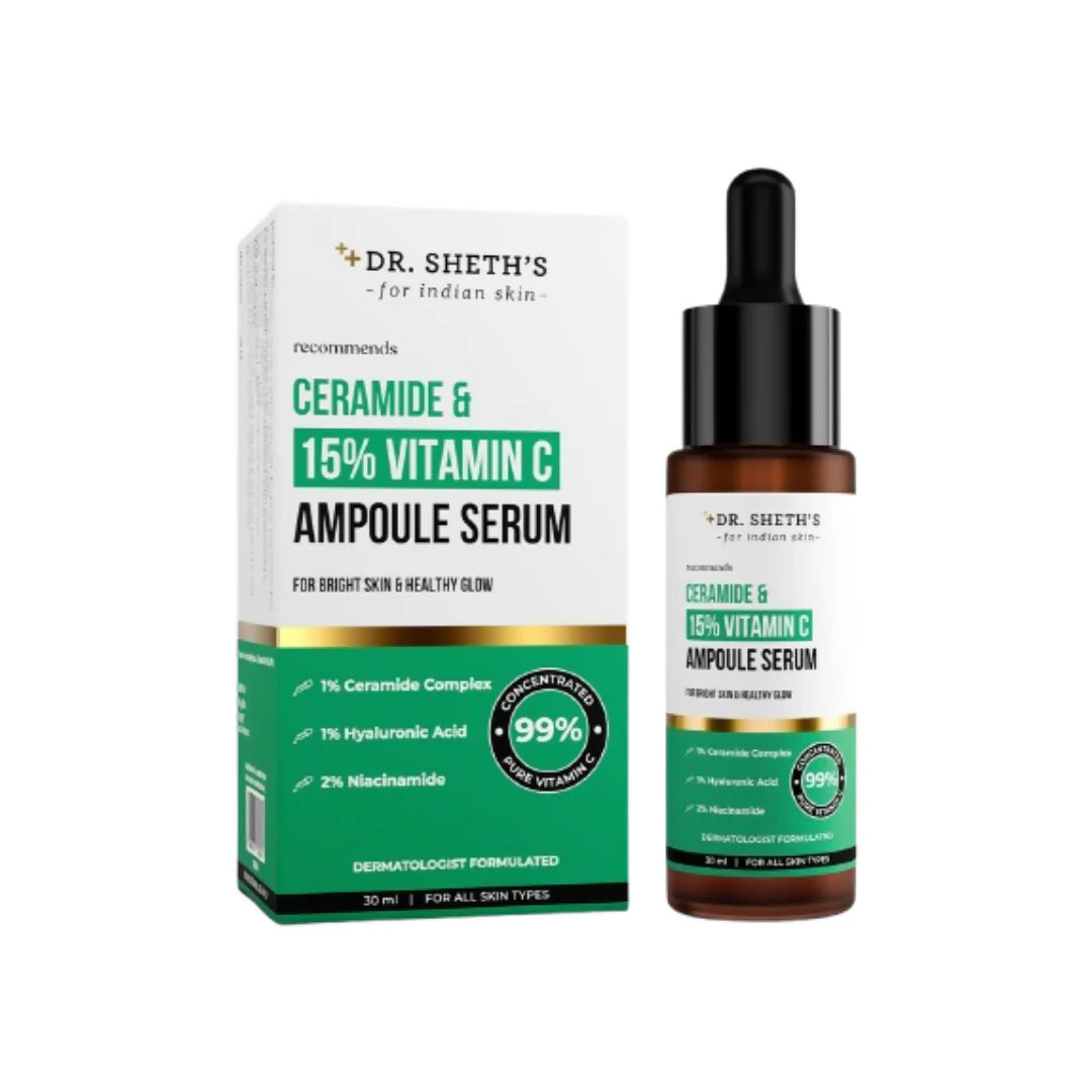 Dr. Sheth's Ceramide & 15% Vitamin C Ampoule Serum