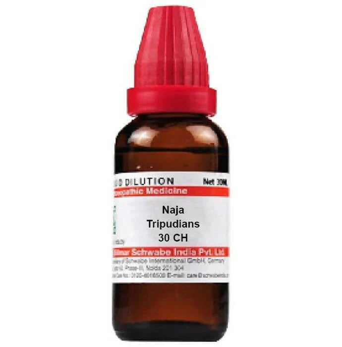 Dr. Willmar Schwabe India Naja Tripudians Dilution -30 ml - 6 CH