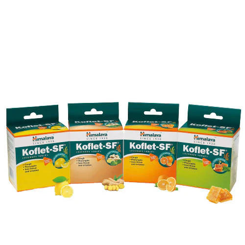 Himalaya Herbals Koflet-SF Lozenges -Ginger Mint